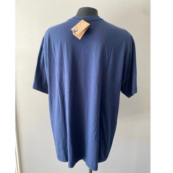 Morpho brand Dominican Republic T-shirt Men’s XXL Blue Yellow Graphic Casual NWT - Picture 2 of 4